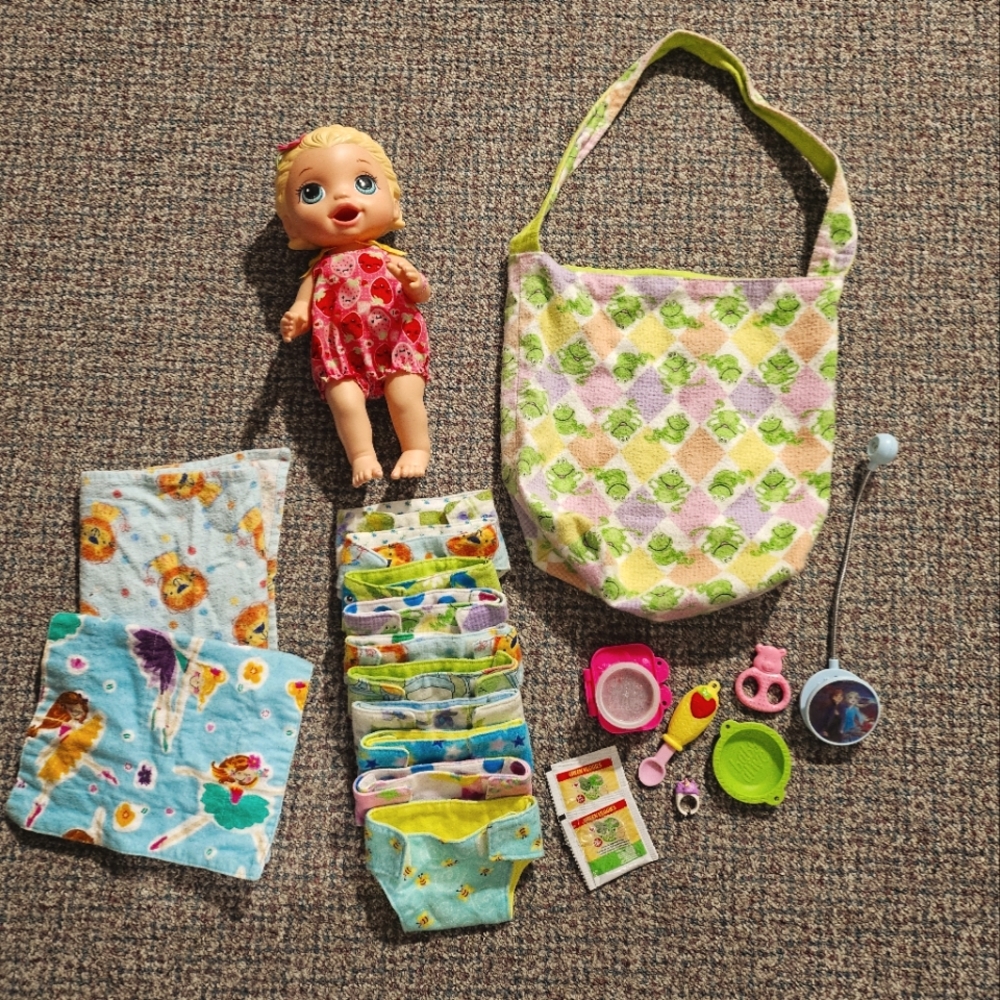 Baby Alive Doll and Accessory Set